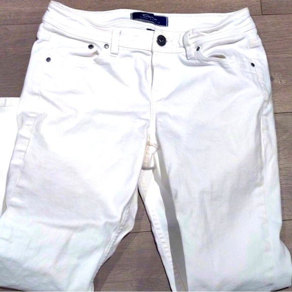 Tommy Bahama White Denim Ankle Jeans Size 6 - Picture 1 of 3